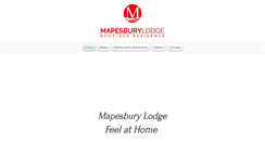 Desktop Screenshot of mapesburylodge.com